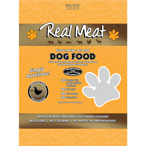 The Real Meat Air-Dried Chicken Dog Food