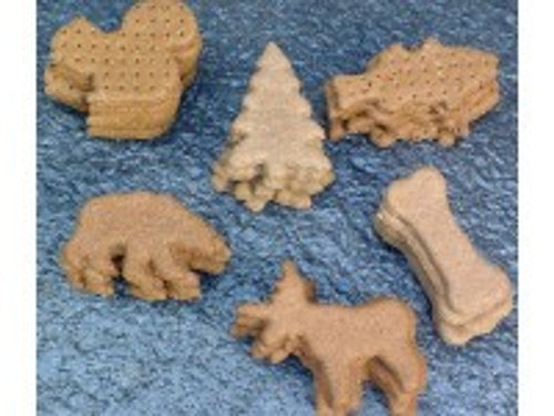 North Woods Animal Treats 3 Dozen Large Shaped Dog Cookies