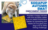 SodaPup Autumn Design eMat Enrichment Lick Mat