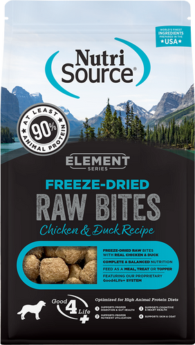 NutriSource Element Series Freeze-Dried Chicken & Duck Recipe