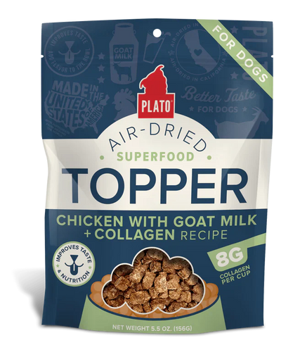 Plato Superfood Chicken with Goat Milk & Collagen Food Topper