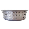 JoJo Modern Pets Black Pearl Eco-Chic Hammered Stainless Steel Dog Bowl