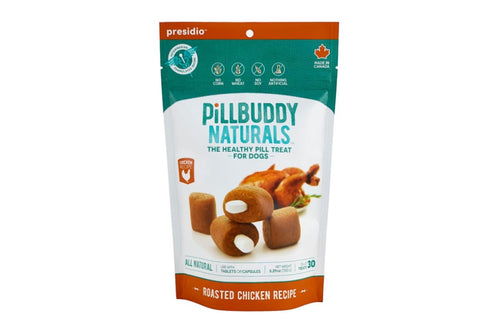 PILL BUDDY PILL HIDING TREATS FOR DOGS- 30 COUNT (Roasted Chicken Recipe)