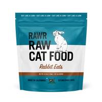 RAWR Rabbit Eats Raw Cat Food