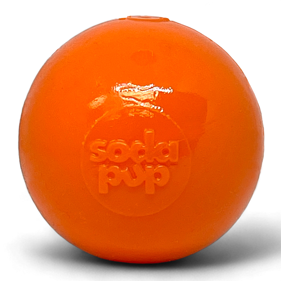 SodaPup Squeak Ball Ultra Durable PUP-X Squeaking, Chewing, Floating & Retrieving Ball Dog Toy