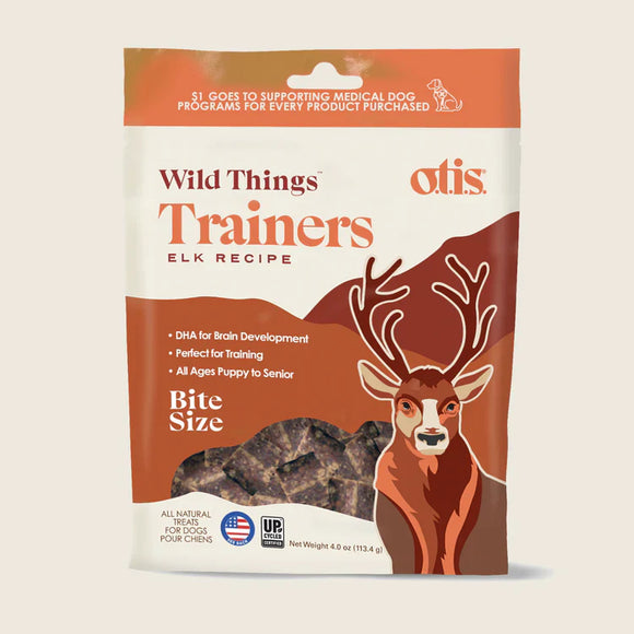 Otis Wild Things Trainers Elk Recipe Dog Treats