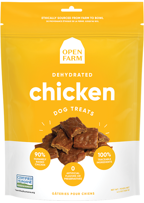 Open Farm Dehydrated Chicken Dog Treats