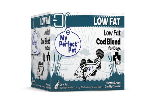 My Perfect Pet Low Fat Cod White Fish Frozen Dog Food