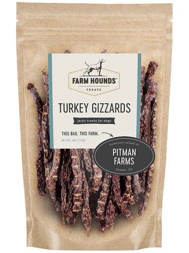 Farm Hounds Turkey Gizzard Sticks Dog Treats