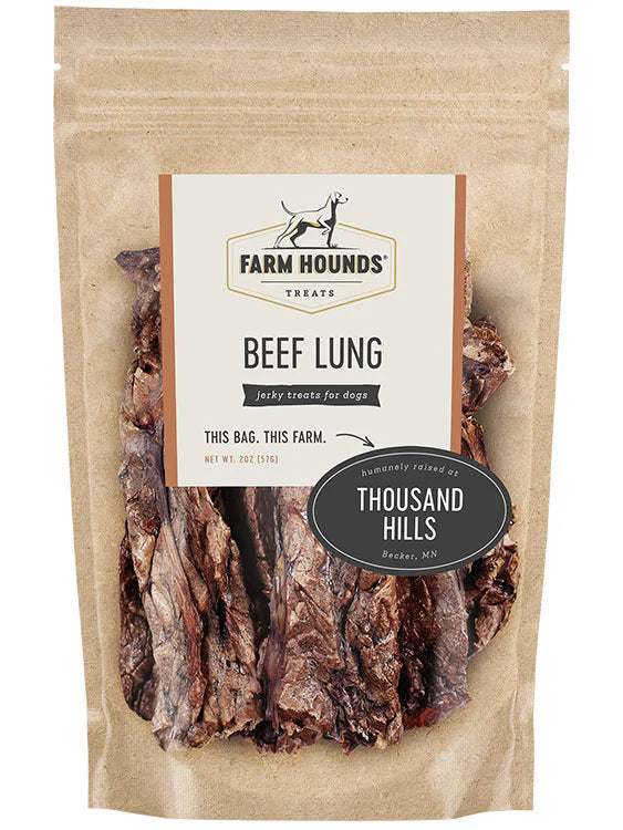 Farm Hounds Beef Lung Dog Treats