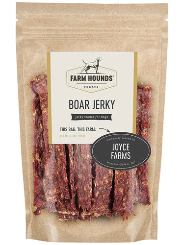 Farm Hounds Boar Jerky Strips Dog Treats