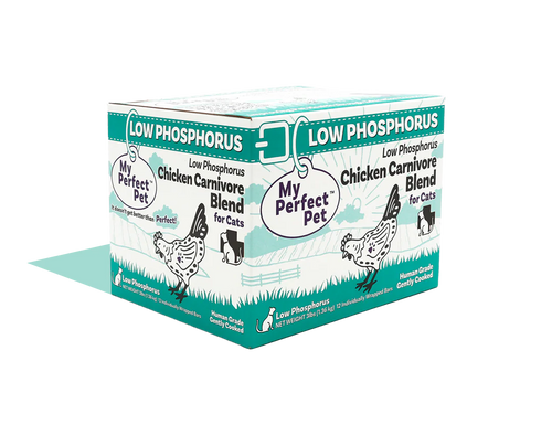 My Perfect Pet LOW PHOSPHORUS Chicken Carnivore Grain Free Blend for Cats