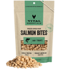 Vital Essentials Freeze Dried Raw Salmon Bites Dog Treats