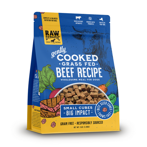 Raw Dynamic Gently Cooked Beef Recipe for Dogs