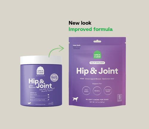 Open Farm Hip & Joint Supplement Chews for Dogs